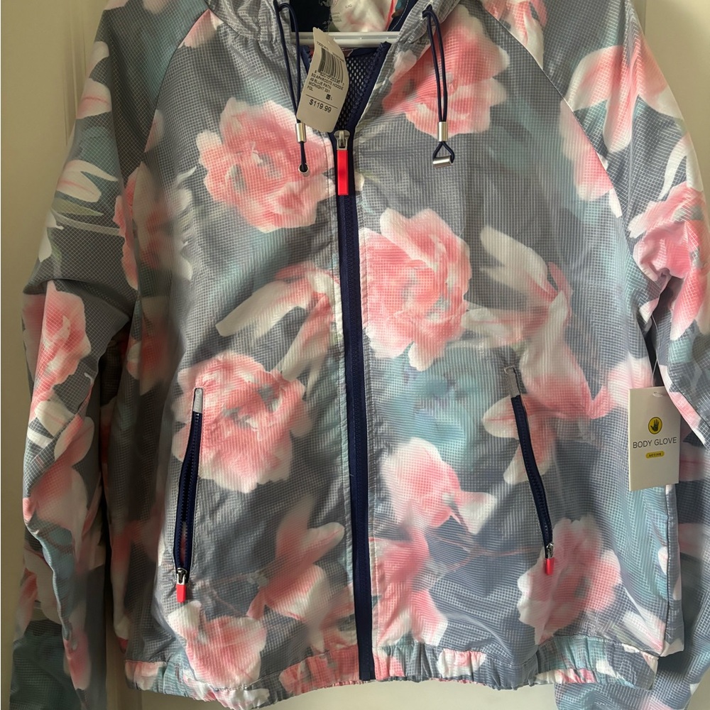BG Aphrodite Hoodie in Blue and Pink